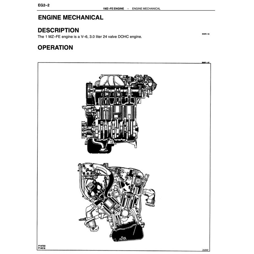 Toyota CAMRY ACV20 1997-2001 Full Manual Set – Repair & Maintenance Manual - page 2
