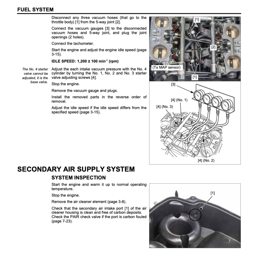 Honda VFR800 F INTERCEPTOR 2014-2022 Full Manual Set – Repair & Maintenance Manual and User Handbook - page 4